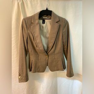 WHBM Brown Blazer